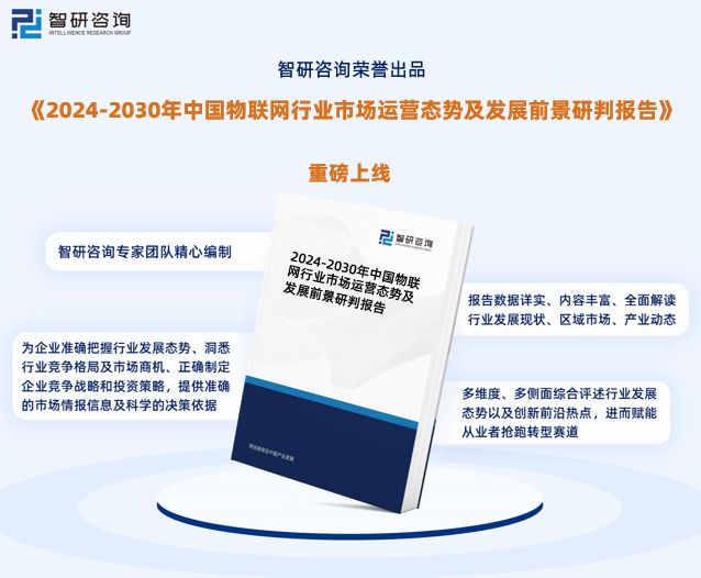 2024年中国物联网行业现状分析及发展趋势预测（智研咨询）
