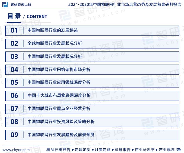 2024年中国物联网行业现状分析及发展趋势预测（智研咨询）(图2)
